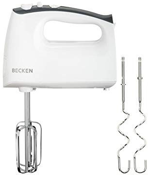 Becken Batidora De Varillas Y Amasadora, 5 Velocidades Y Función Turbo, 400W, Blanco