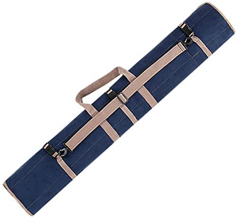 Aufbewahrungstasche für Angelgeräte 120cm 130 cm 150 cm Wasserdichte Angelrute Tasche Tragbare Einschicht Hülle Angelgerät Lagerzubehör rollen Auftasche Rutentaschen ( Color : A , Size : 150cm Blue )