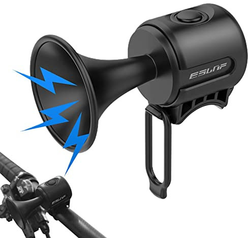 Bexdug 5 Pcs Elektrische Fahrradklingel - 120dB Elektronische Fahrradklingel,IPX4 wasserdichte elektronische Fahrradklingel, elektrische Fahrradhupe für Erwachsene Kinder