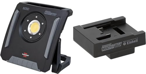 Brennenstuhl Multi Battery LED Hybrid Baustrahler 6050 MH & Adapter Einhell​ für LED Baustrahler im Brennenstuhl Multi Battery 18V System