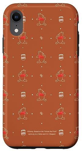 Disney Winnie l'Ourson Pot de Noël en pain d'épice Coque pour iPhone XR