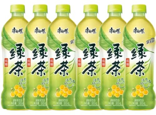 Master Kong Green Tea 500ml (6 Bottles) 康师傅绿茶