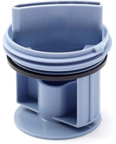 Waschmaschine Ablassschraube Kompatibel mit WM1095/1065 WD7205 Siemens Bosch, Ablaufpumpe Abdeckung Fusselsieb Ersatz Zubehör (blau)
