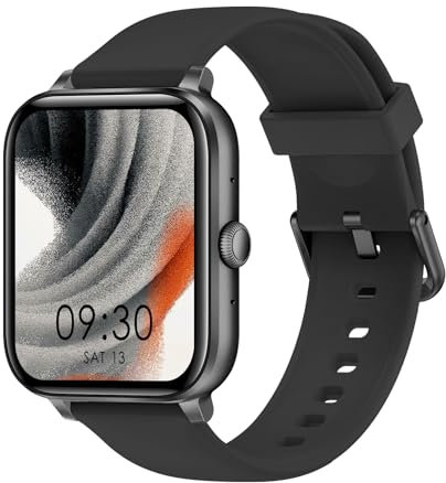 Smart Watch for Men Women Answer/Make Calls, 1.83 HD Touch Screen Fitness Watch with Heart Rate/Sleep Monitor, Step Counter, 123+ Sports Activity Trackers, IP67 Waterproof Smartwatch for Android iOS