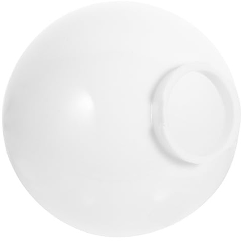 Paralume Sferico in Acrilico Bianco per Lampada da Esterno | Ricambio per Decorazione, Lavorazione Artigianale Semplice, Uso in Salotto e Outdoor