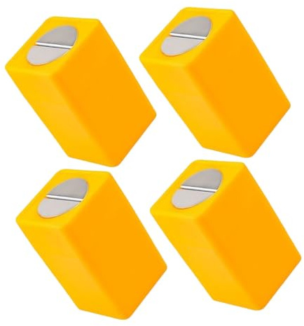 GALPADA 4 piezas Contenedor Seguro para Cuchillas de Afeitar Doble Filo Banco de Reciclaje para Usadas Estuche Práctico para Barberías y Uso Doméstico de Resistente y Aislante