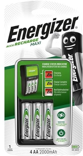 ENERGIZER Chargeur piles - type AA et AAA 1 chargeur