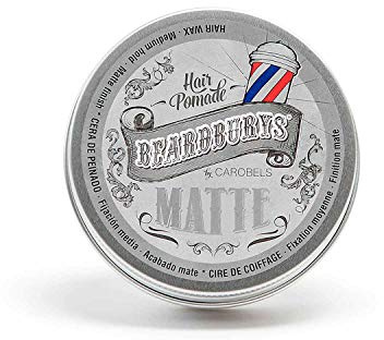 Beardburys Matte Haarwachs mit mittlerem Halt und Matt, 30 ml