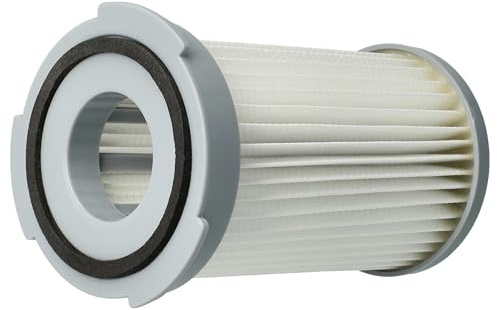 vhbw Staubsaugerfilter kompatibel mit Progress PC 7180, PC7180, PC7181, PC7182, PC7185, PC7187 Staubsauger - Abluftfilter, Weiß