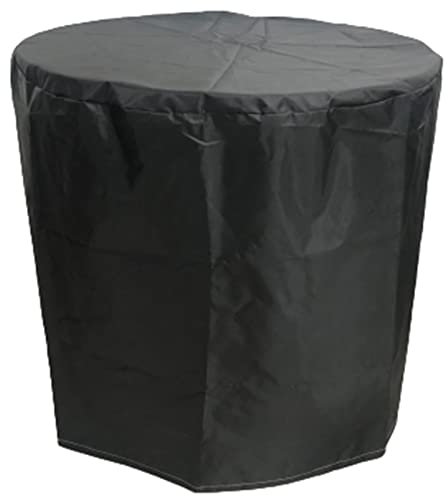 QIAOH Abdeckplane GartenmöBel Rund 100x70cm, GartenmöBel Abdeckung Mit 420d Oxford Gewebe SchutzhüLle, Schutzhaube GartenmöBel Wasserdicht, Gartentisch SchutzhüLle Winddicht, Uv-BestäNdiges