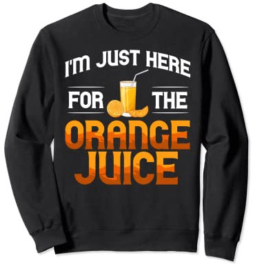 Presse-agrumes pour jus d'orange Sweatshirt