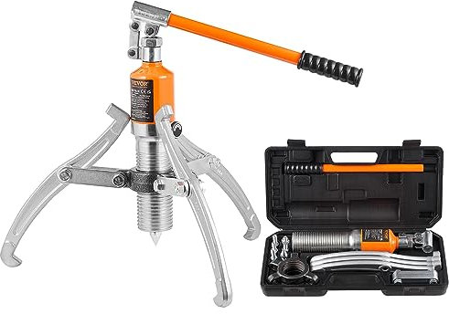 VEVOR Abzieher Werkzeug Lagerabzieher 15 t, Zweibacken & Dreibacken Kugellager Abzieher Innen Außen 304,8 mm Max. Spreizung, Parallelabzieher Lagerabzieher Set Kfz Abzieher Werkzeug Hydraulisch