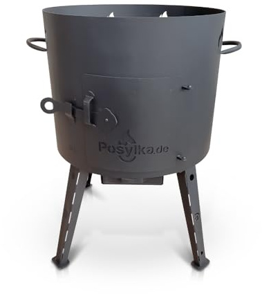 Feuerofen Utschak Ø 40 cm 12L Usbekisch Казан Учак Учаг Uchag uzbekisch Ofen Wok Guseisen