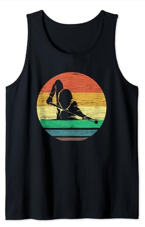 Retro Vintage Snooker Billardspieler Billard Geschenk Tank Top