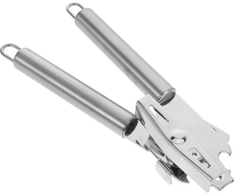 FUNOMOCYA Abrelatas De Mano Acero Inoxidable Resistente Fácil De Usar Para Cocina Abre Latas y Tarros