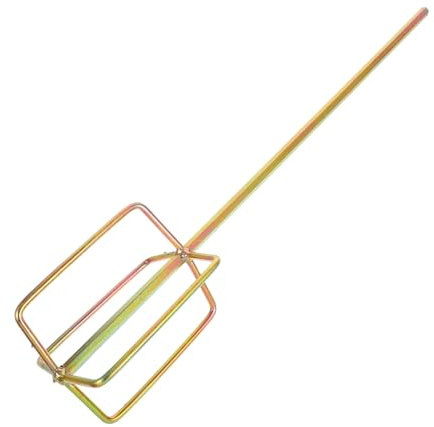 HOMSFOU Mélangeur de peinture électrique avec poignée hexagonale sécurisée pour mélanger efficacement la résine, le ciment et le béton, outil électrique portable pour bricolage et utilisation