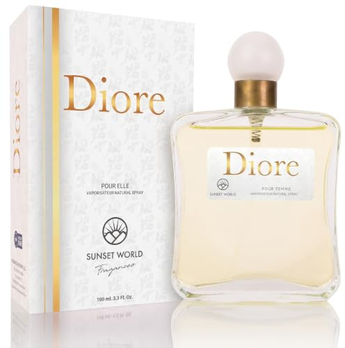 Diore - Compatibile con J'adore. Acqua di Colonia Intense 100 ml, Profumo ai Feromoni per Donna, Profumi Equivalenti