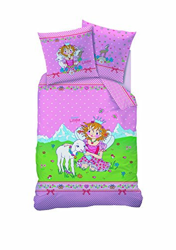 CTI Kinderbettwäsche Bettwäsche Prinzessin Lillifee Bergkristall in Flanell/Biber 80 x 80 135 x 200