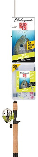 Shakespeare Catch More Fish Youth Spincast Fishing Reel Rod