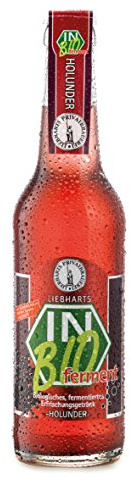 Bio Ferment Holunder (10 x 0,33 l inkl. Pfand) PRIVATBRAUEREI · LIEBHARTS