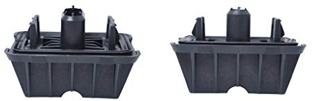 H HILABEE 2 x Wagenheberaufnahme Aufnahme Wagenheber Hebebühne für BMW E81, E82, E82, E90, E91, F01, F02, F03, F04, E84