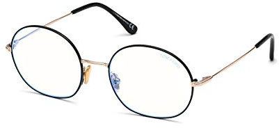 Tom Ford Brille (TF-5701-B 001) Metall schwarz glänzend - gold