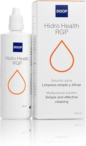 Hidro Health RGP Hard Contact Lenses Fluid Combination Solution for Oxygen Permeable Contact Lenses (RGP) 100ml