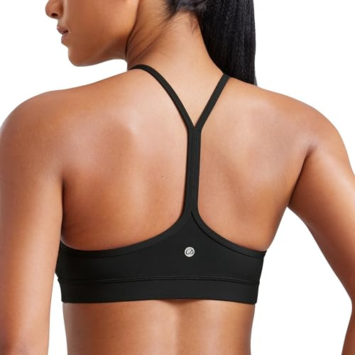 CRZ YOGA Butterluxe Y Back Sports Bras Black X-Large