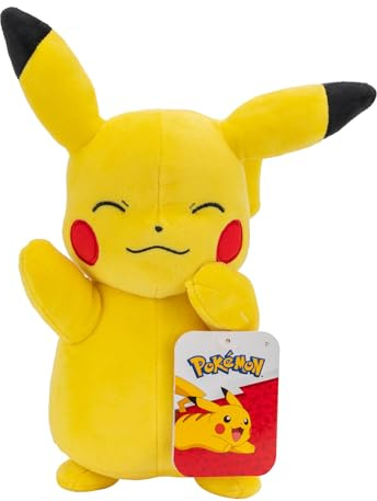 Pokémon PKW2696-20cm Plüsch - Pikachu, offizielles Plüsch