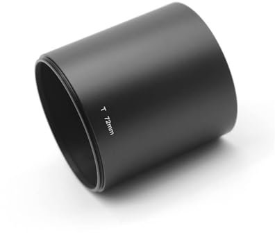 Paraluce tele avvitabile 72 mm 77 mm lunghezza metallo 78 mm paraluce teleobiettivo, for telescopio con lente reflex a specchio (Size : 77mm)