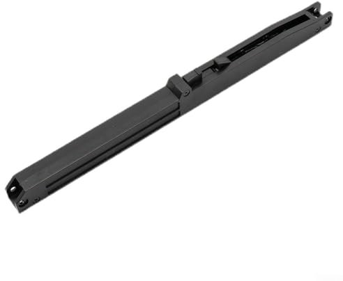 Système de fermeture silencieuse pour porte coulissante de grange avec système d'abaissement automatique 2 pièces