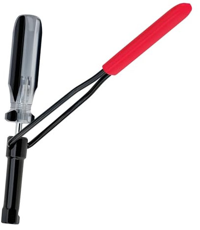 luolety Herramienta de ajuste de válvula de tuerca de atasco de 10 mm, herramienta de ajuste de válvula ranurada compatible con motores de vehículos japoneses Honda Nissan Toyota