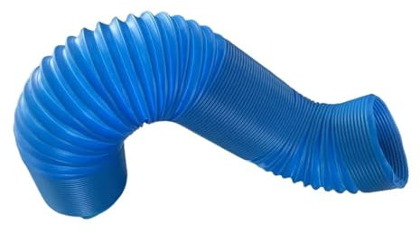 Ansaugrohr Flexibler Kaltluftansaugschlauch Stabile Leistung Universell Für Fahrzeuge Auto Lufteinlass(Blue 76mm Diameter)