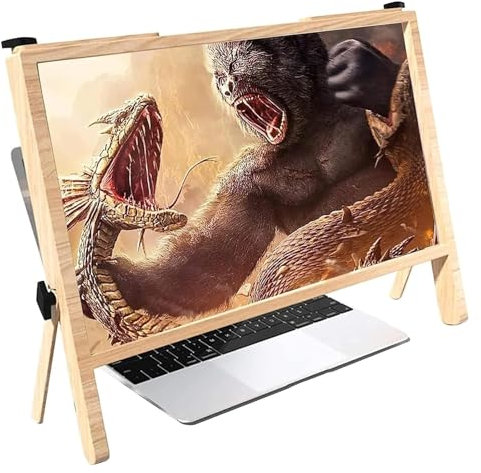 CSYQPDMBDL Computer-Bildschirmlupe, Bildschirmvergrößerung, Laptop-Bildschirmlupe, Laptop-Computer-Halter, Bildschirmlupenhalter