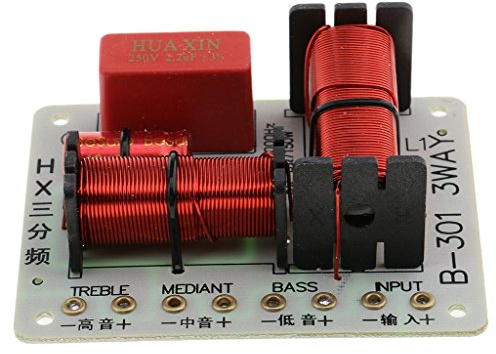 Sharplace 150W Triple Haut- Voies Haut-Parleur Diviseur de Filtres de Croisement