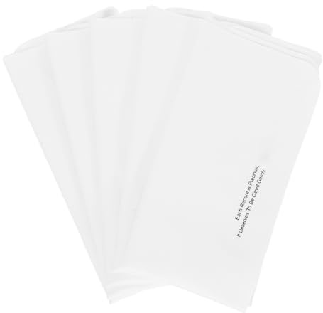 Operitacx 5pcs Cd Disc Cleaner Cloth Vinyl Record Cleaning Wipes for Dust and Fingerprint Removal Portable Microfibre Cleaning Cloths for Audio Video Discs Uk