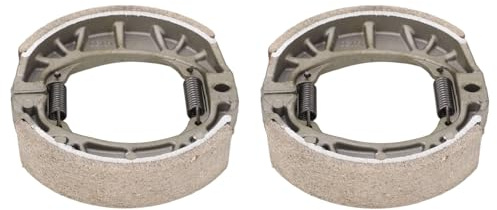 AKLOSIPY 2 Piezas de Zapatas de Freno de Motocicleta Duraderas 43120 365 672 Reemplazo a Prueba para CA110, Z50A, QA50K y Más Rendimiento de Frenado Mejorado