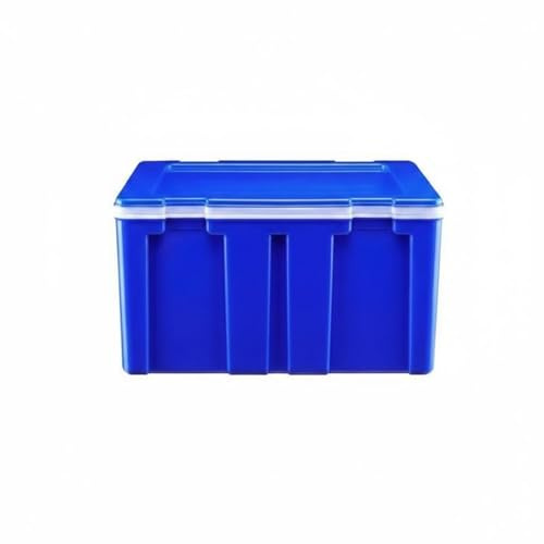 Gitohoni Transporteur Isotherme Conteneur Thermique Boîte Alimentaire Récipient Livraison Fabriqué en PP et Pratique pour, Bleu, sans Boucle, Couvercle Séparé