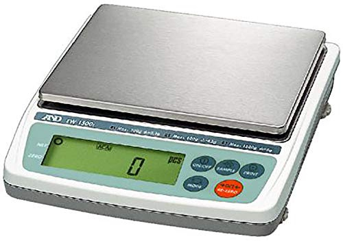 New - and A&D Everest EK-1200i Series Gold Silver Platinum Jewelry Weighing 1200G/0.1G Multi-Purpose Digital Scale - Legal for Trade