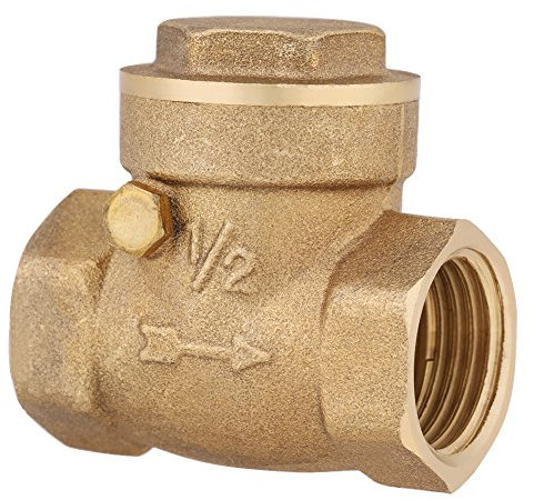 Clapet Anti-Retour en Laiton DN15 à Filetage Femelle DN15 232PSI Empêchant le Refoulement d'Eau