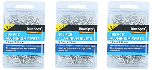 300 Metric Aluminium Blind Pop Pot Rivets Set Fastener Fastening 3.2mm x 10mm