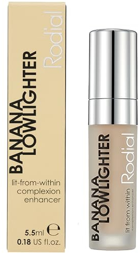 Rodial Banana Lowlighter Liquid Concealer & Color Corrector 0.1 fl oz, Yellow Under Eye Brightener for Dark Circles, With Hyaluronic Acid, Vitamin E & Caffeine for a Lightweight, Natural Finish