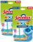 Spontex Express System+ XL Mikrofaser-Ersatzbezüge, für schnelle und komfortable Bodenreinigung, 2er Pack, Blau, 2X Ersatzbezüge Express System+ XL