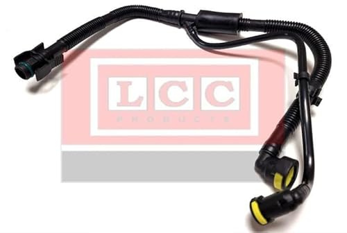 LCC LCC6107Y Tubo flexible ventilación bloque motor negro