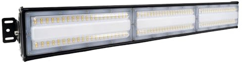 LUXULA LED Hallenleuchte High-Bay 200W 24000lm, 5000K Neutralweiß, IP65 | Hallenstrahler mit Marken-LEDs, linear, IK08, Tageslicht, Industrielampe für Werkstatt und Lager, Feuchtraumleuchte