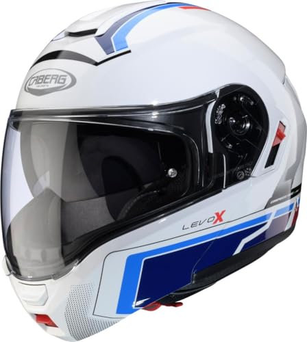 CABERG HELMET LEVO X ELITE WHITE/RED/BLUE/LIGHT BLUE XL