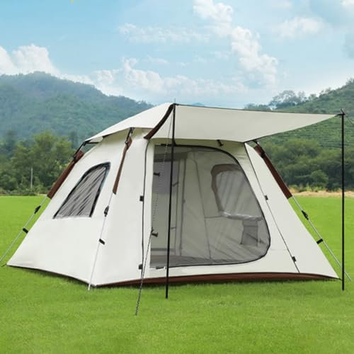 Familien-Campingzelt mit Baldachin, Pop-Up-Strandzelt mit Veranda, für Familien-Outdoor-Camping, Wandern, Picknick, wasserdicht, Pop-Up-Zelt