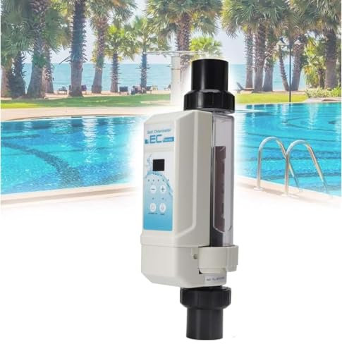 Salzwasser-Pool-Chlorinator, 8/12/16/20 g/h, Elektrolyt-Salzchlorgenerator, Salzwasser-Chlorgenerator für Schwimmbäder, SPA-Pool,8g/h