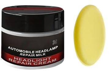 Headlight and Headlamp Restoration Kit,2025 New Automotive Headlight Lens Restorer,Car Polishers and Buffers Vehicle Detailing Kits Removes Oxidation and Renews Yellowing Headlights (1)