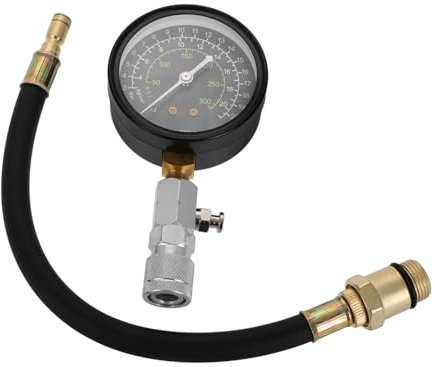 YOSADIER Tester Di Compressione Motore Manometro Di Compressione Kit Multifunzionale in Metallo Sensori Ad Alta Precisione Per Controllo Pressione Carburante e Manutenzione Auto